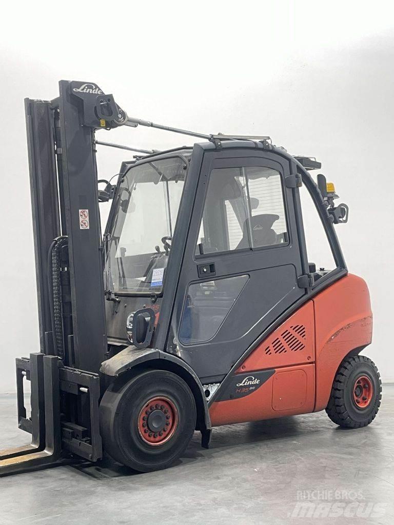 Linde H35D-02-393 Diesel Forklifts