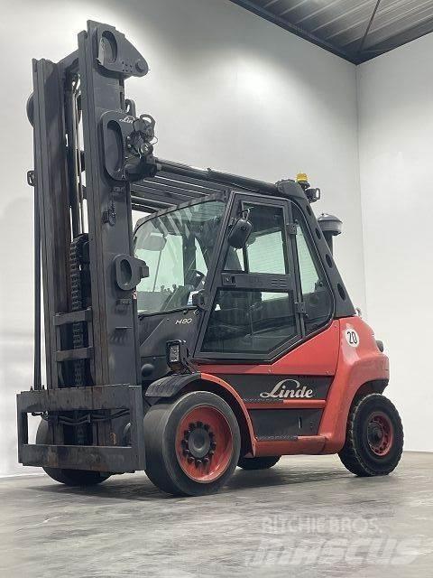 Linde H80D-02-396 Diesel Forklifts