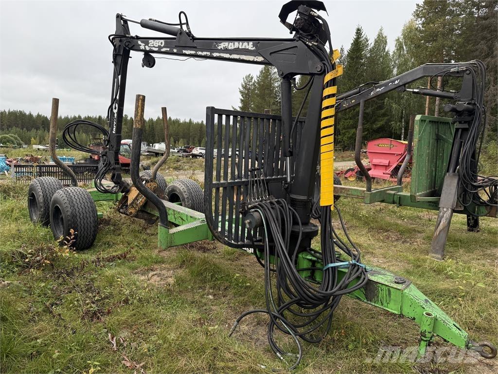 Cranab 1000 m. 260 Kran Forest trailers