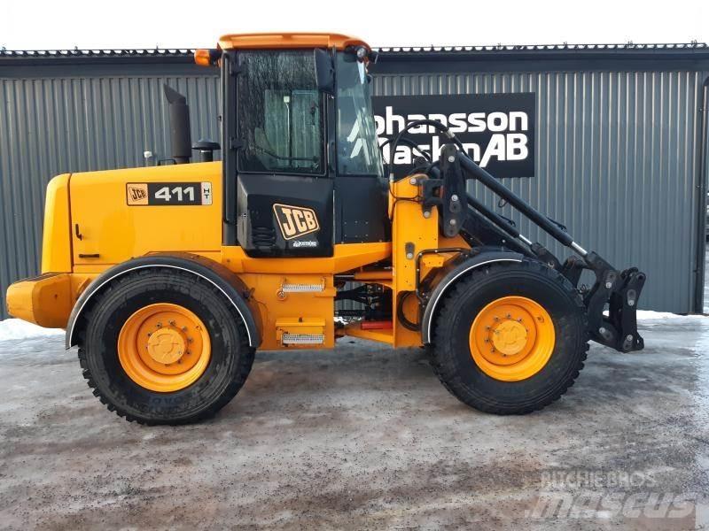JCB 411 HT STORA BM Wheel Loaders