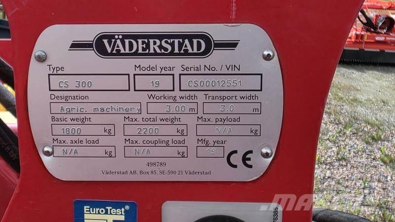 Väderstad Cultus 300 Other Tillage Machines And Accessories