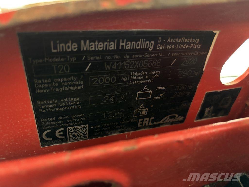 Linde T20 Low lifter