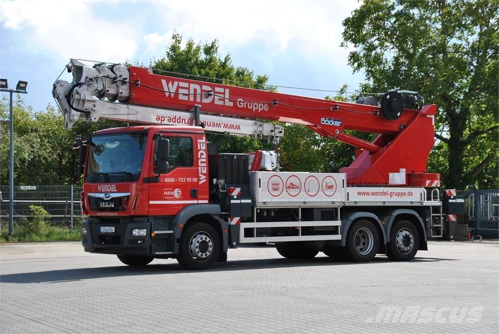 Böcker AK 46/6000 Mobile and all terrain cranes