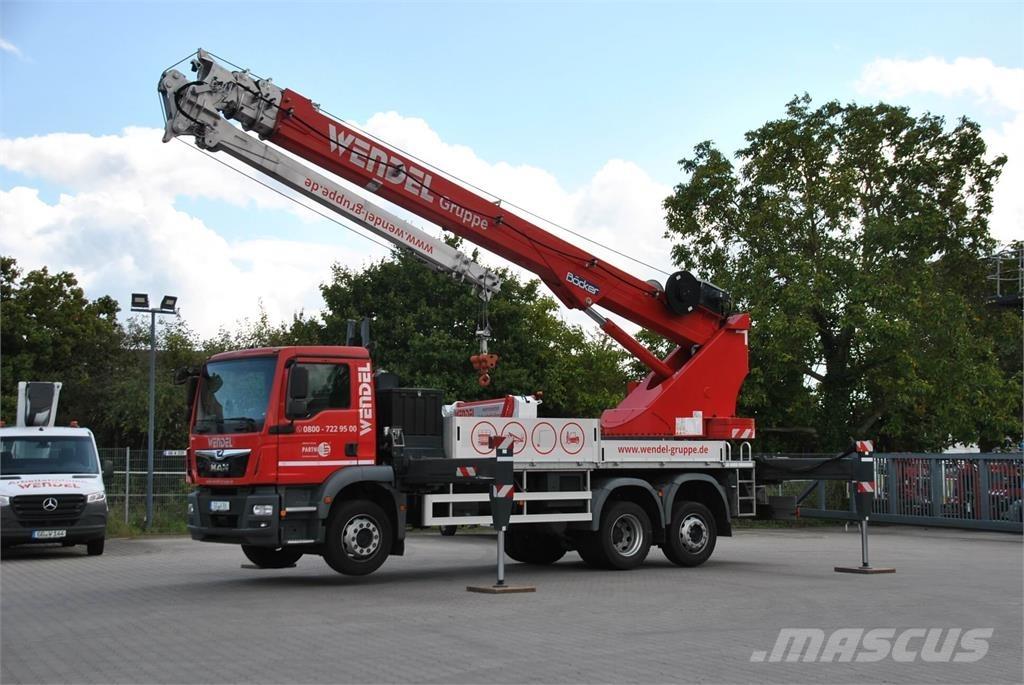 Böcker AK 46/6000 Mobile and all terrain cranes