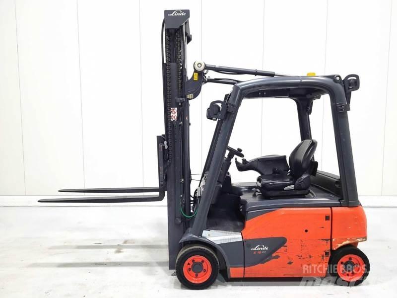 Linde E16P-02 Electric Forklifts