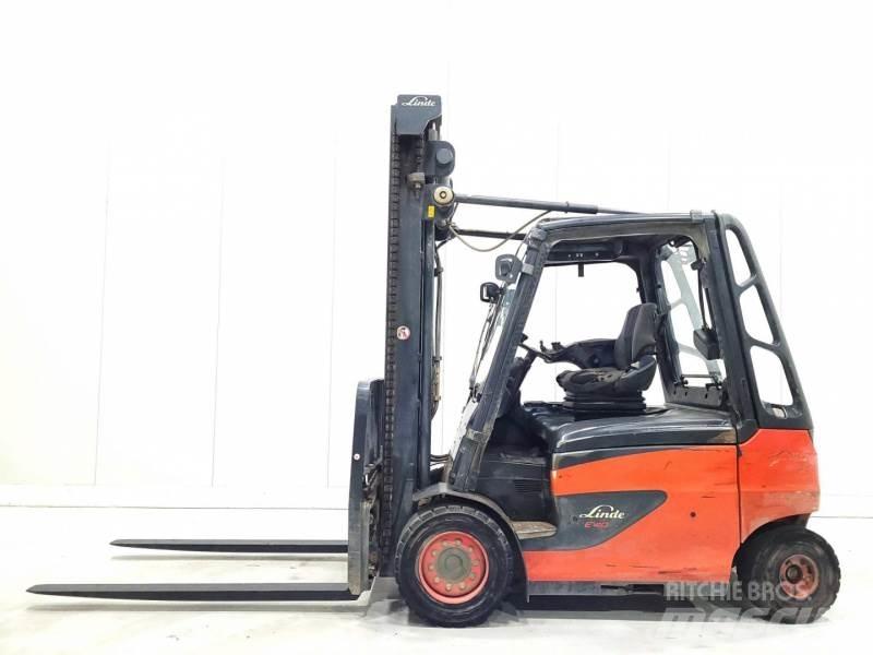 Linde E40 Electric Forklifts