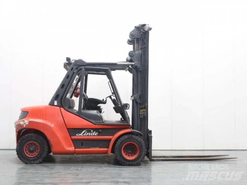 Linde H80D-02/900 396 Diesel Forklifts