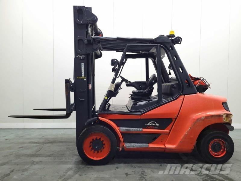 Linde H80T-03/900 396 LPG trucks