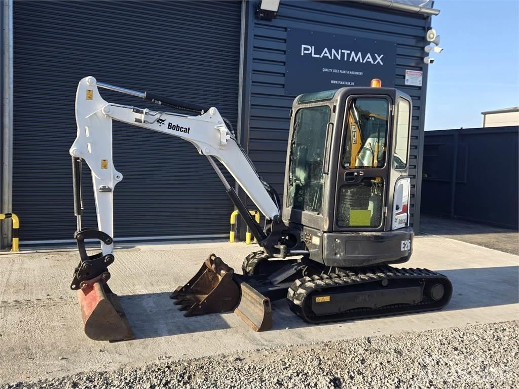 Bobcat E26 Mini Excavators <7t (Mini Diggers)