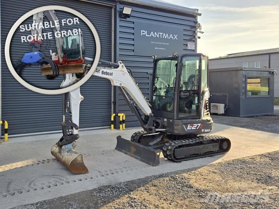 Bobcat E27 Mini Excavators <7t (Mini Diggers)