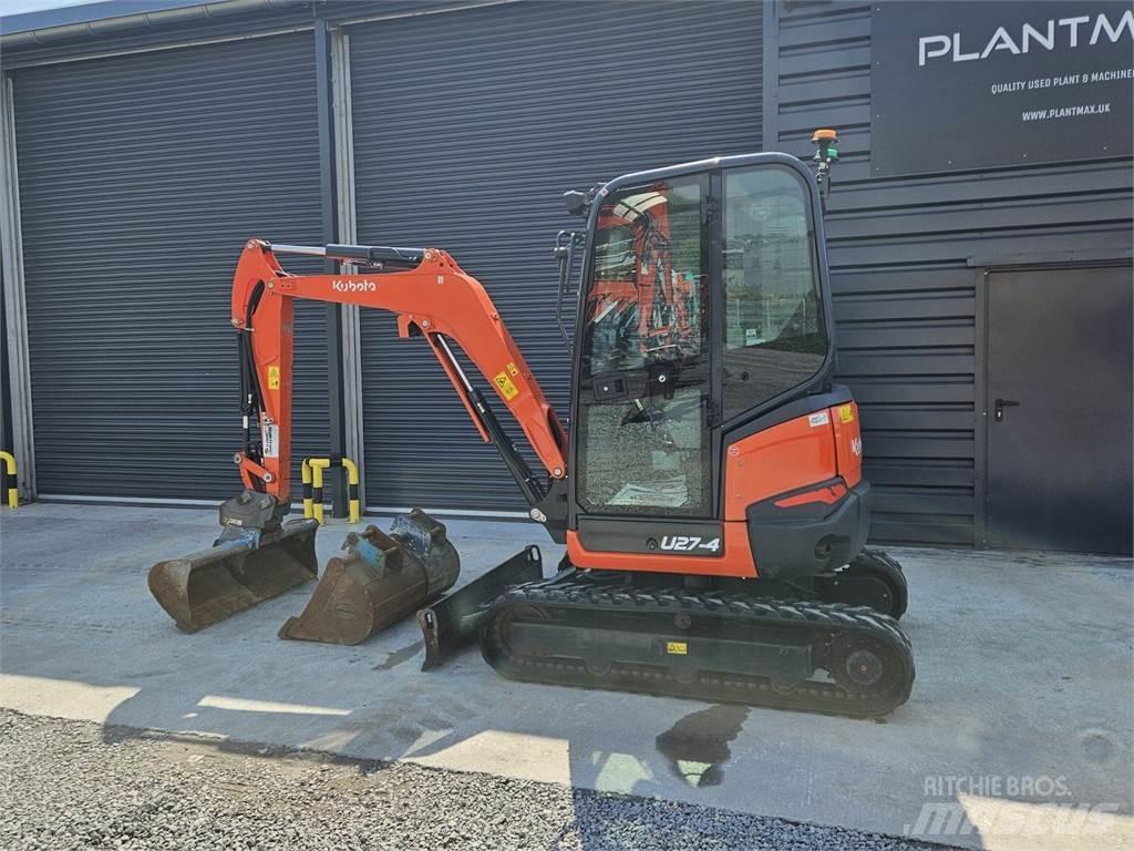 Kubota U27-4 Mini Excavators <7t (Mini Diggers)