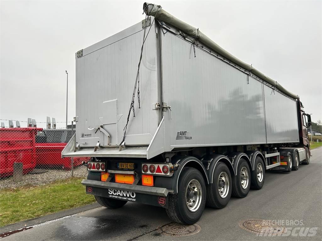 AMT 4-aks 60m3 Grain / Hopper / Tipper Trailers