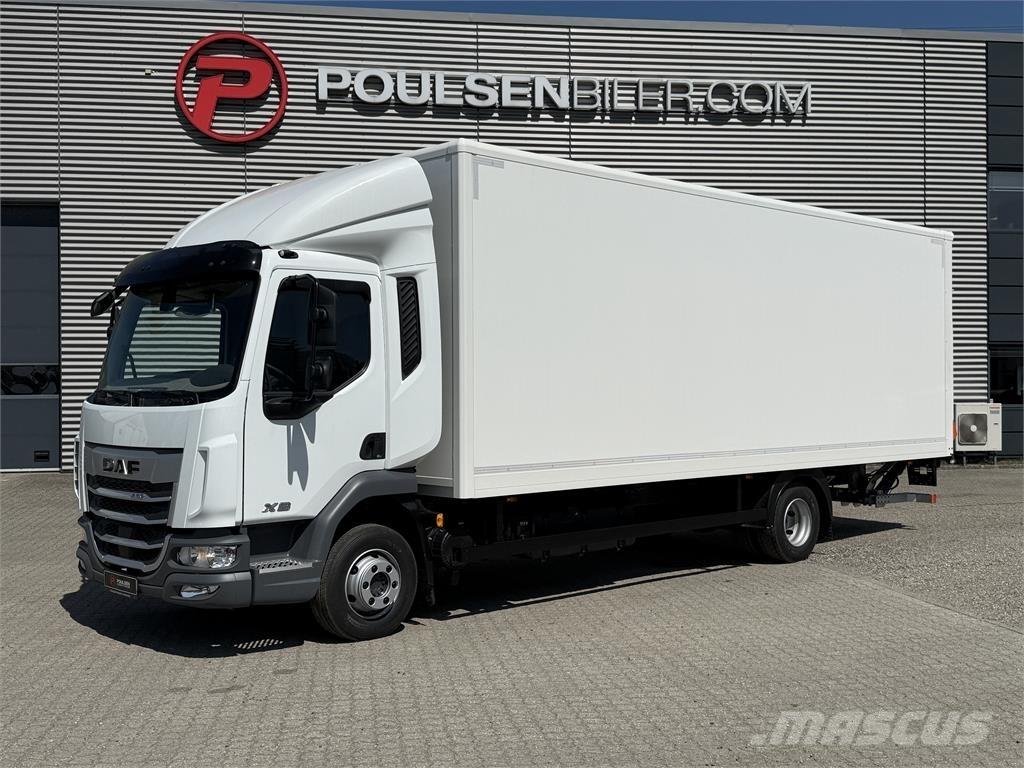 DAF XB 230 m. lift Box trucks