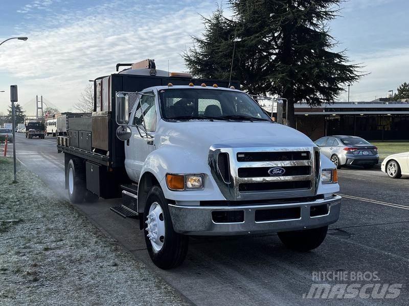 Ford F-750 Flatbed Trucks