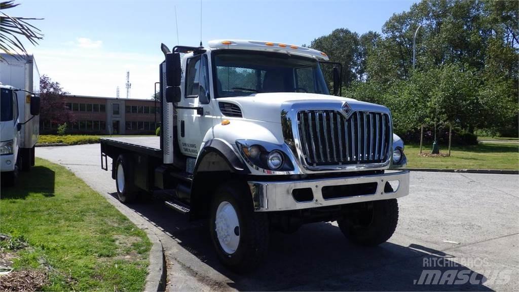 International 7400 Flatbed Trucks