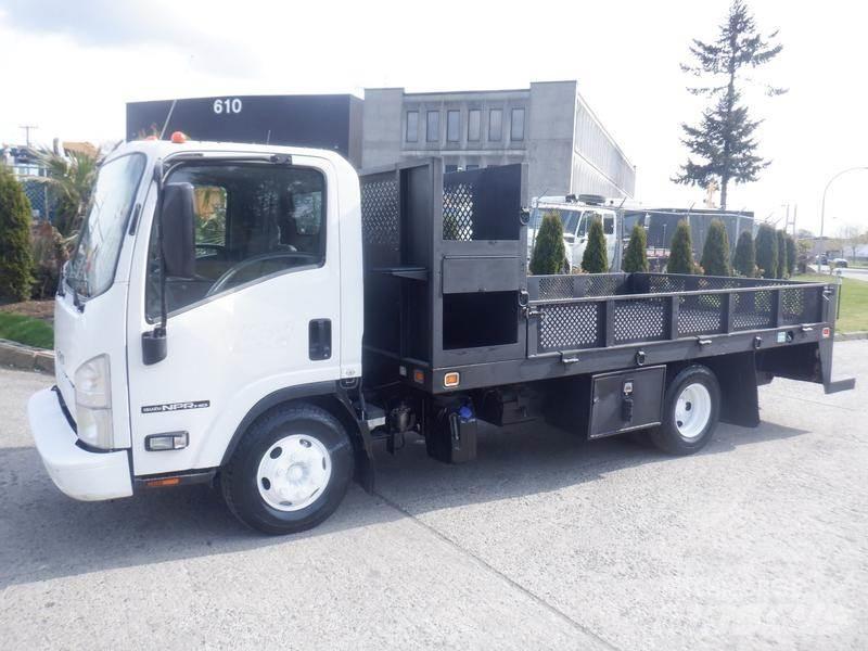 Isuzu NPR Flatbed Trucks