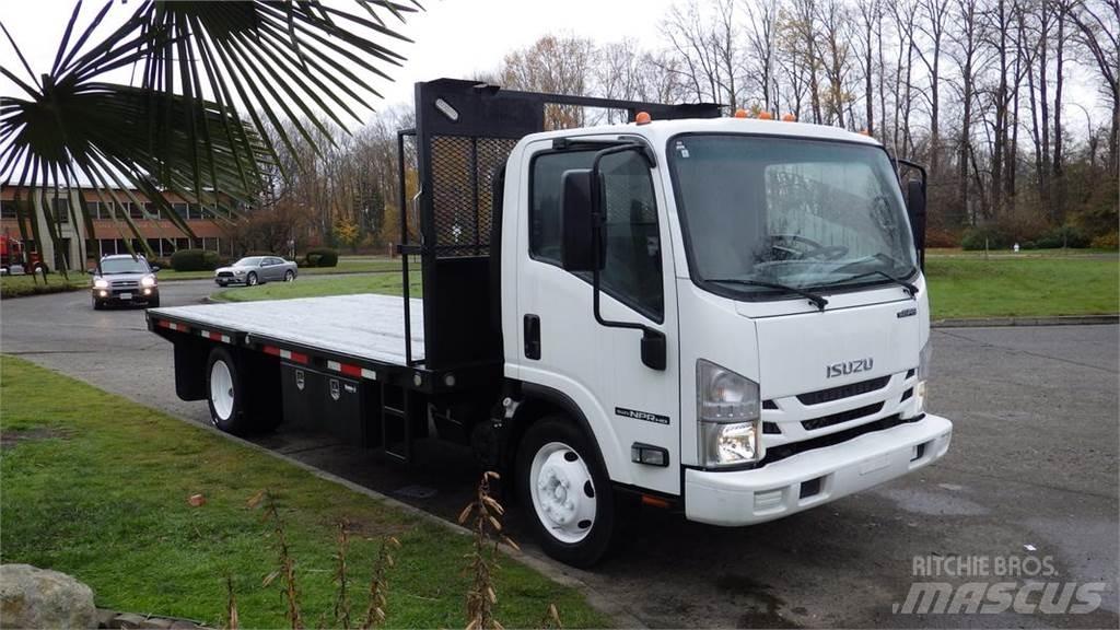 Isuzu NPR Flatbed Trucks