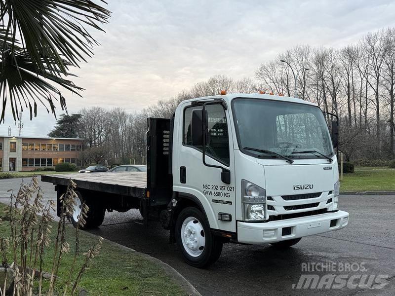 Isuzu NPR Flatbed Trucks
