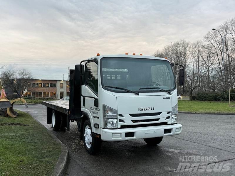 Isuzu NPR Flatbed Trucks