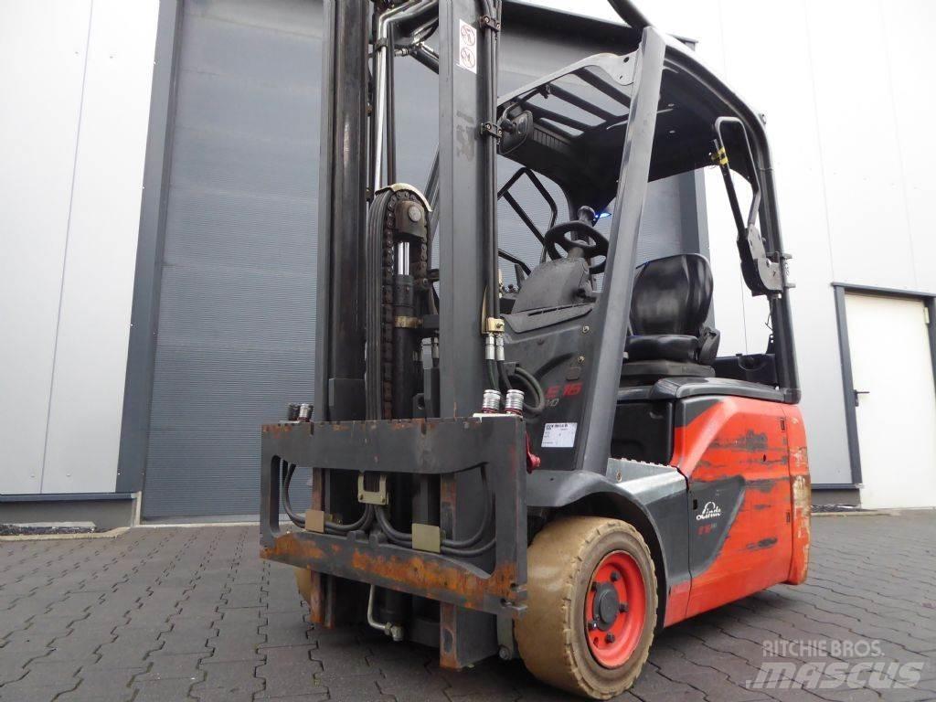 Linde E16-02 Electric Forklifts