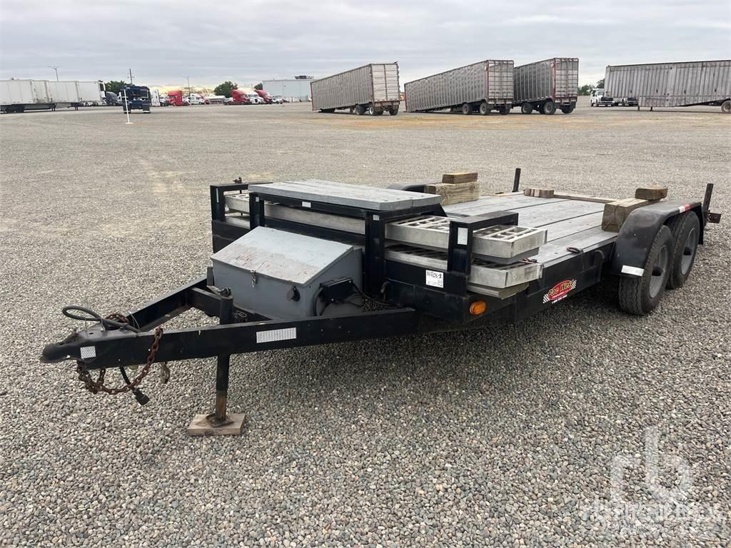  14.5 ft T/A Lowboy trailer