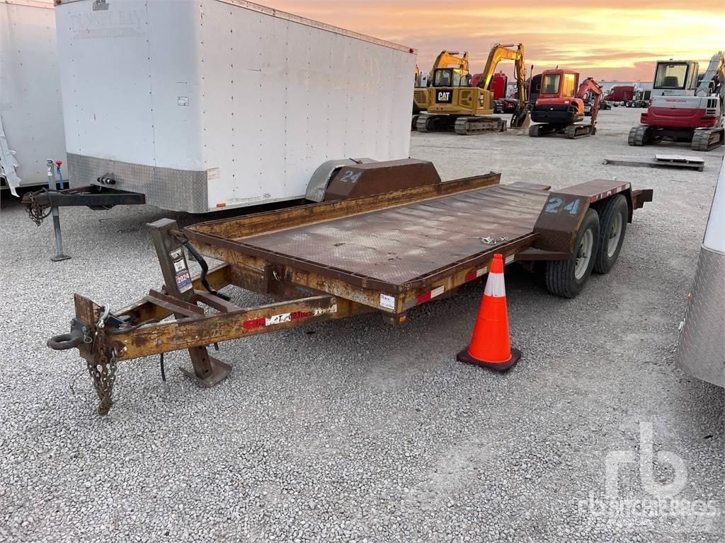  18 ft T/A Lowboy trailer