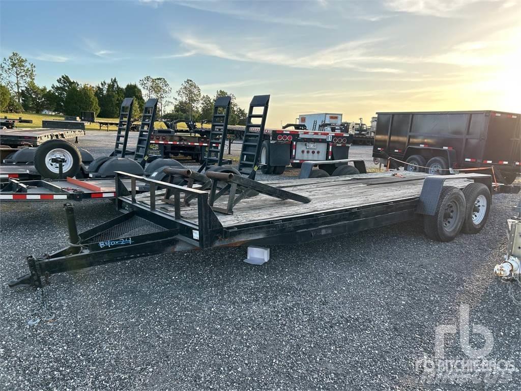  20 ft T/A Lowboy trailer
