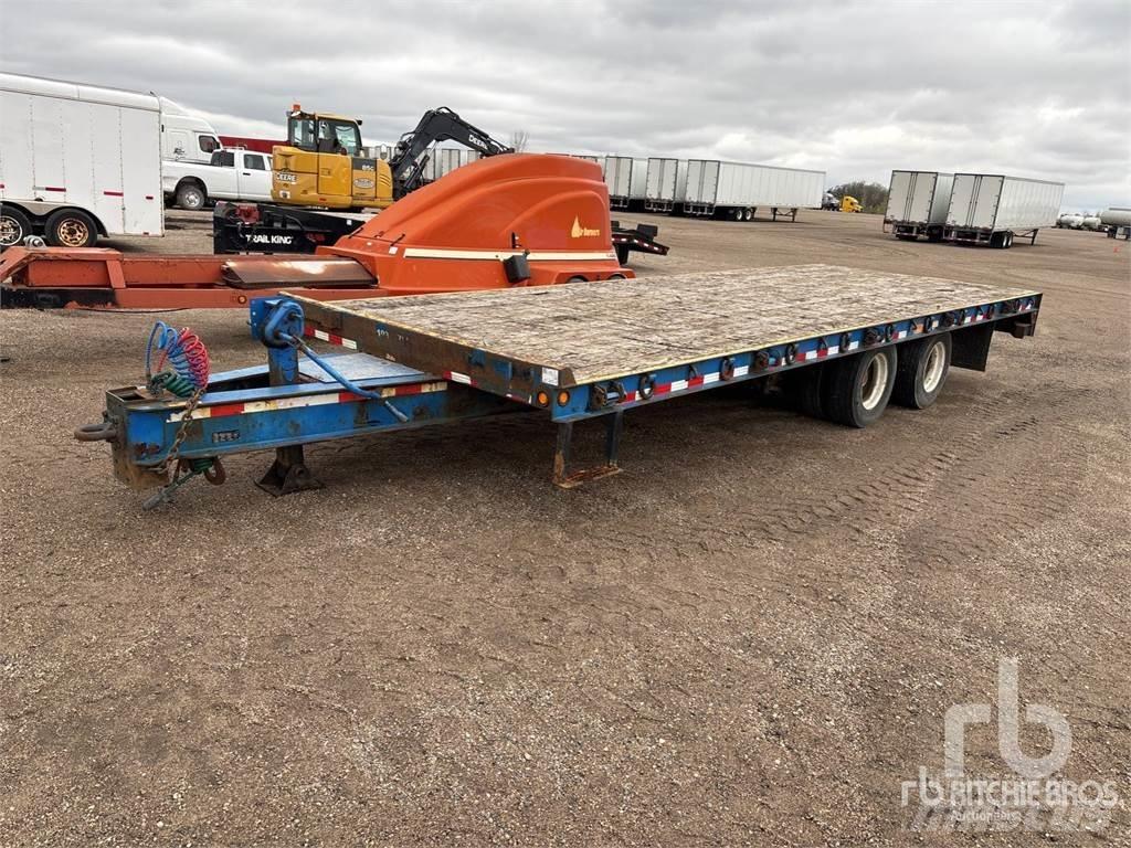  24 ft T/A Flatbed Trailers