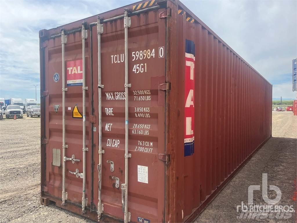 40 ft High Cube Special Containers