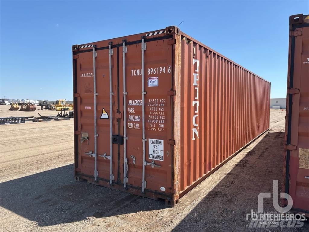  40 ft High Cube Special Containers
