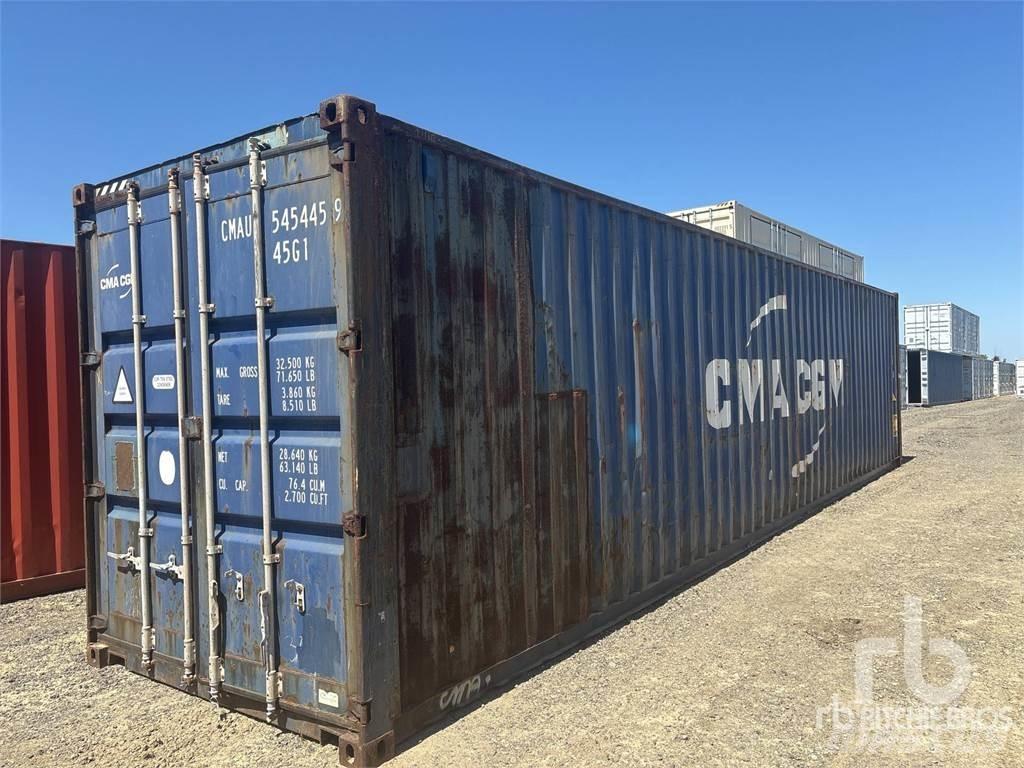  40 ft High Cube Special Containers