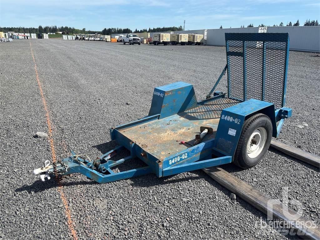  8 ft S/A Lowboy trailer