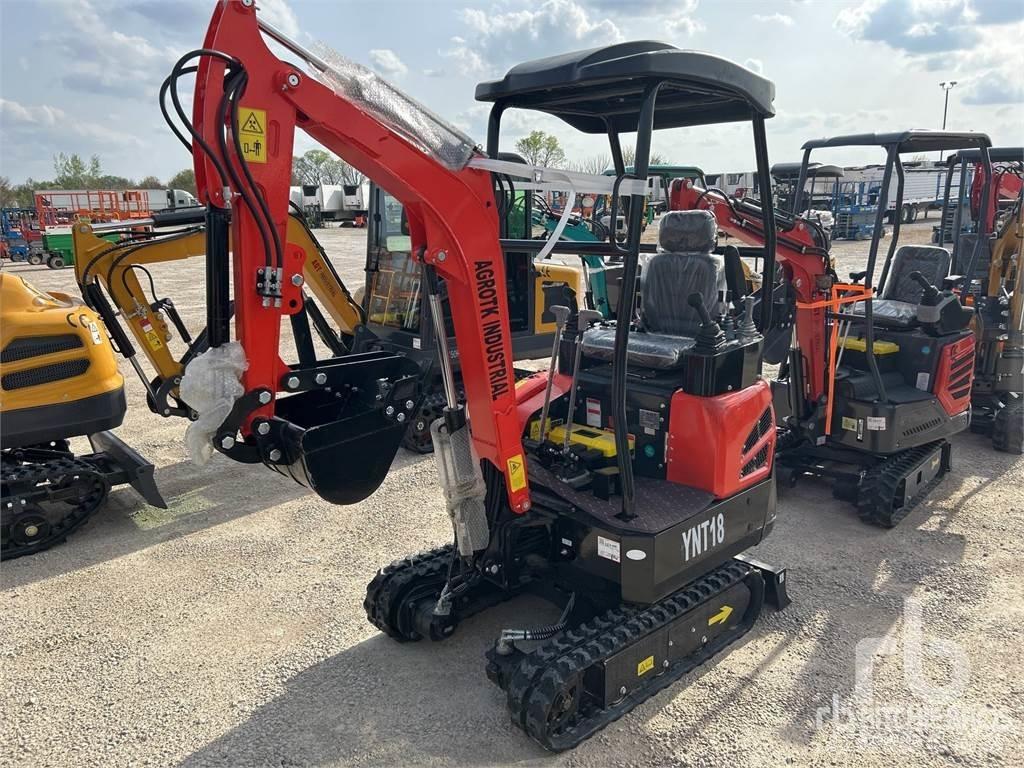 AGT YNT18 Mini Excavators <7t (Mini Diggers)