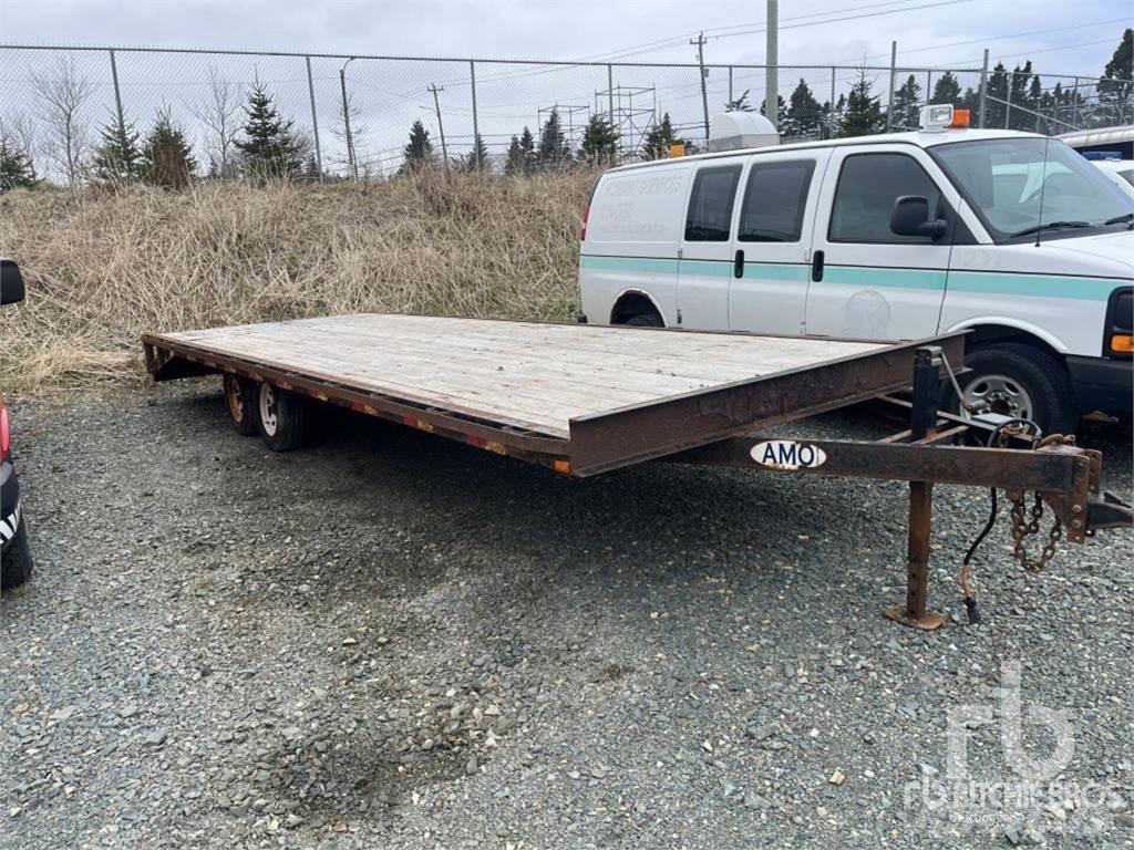  AMO 24 ft T/A Lowboy trailer