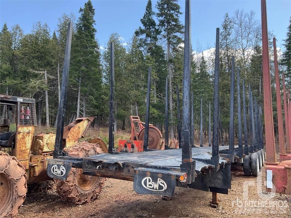 BWS 51 ft Tri/A Logging Trailers
