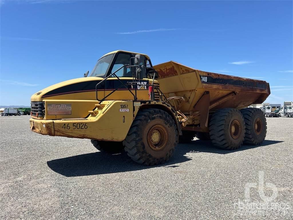 CAT 740 Articulated Dump Trucks (ADTs)