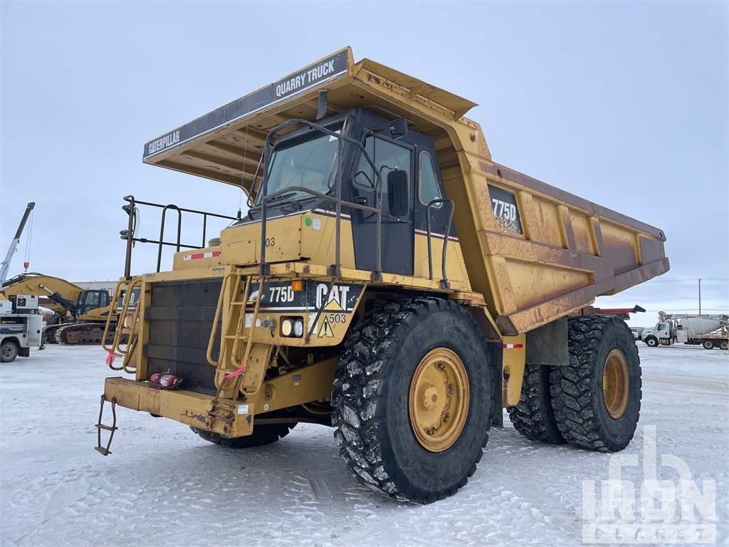 CAT 775D Rigid dump trucks