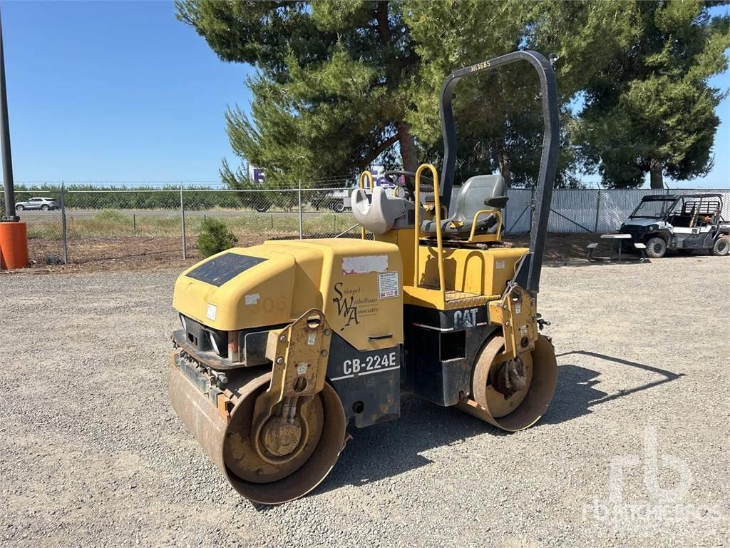 CAT CB224E Twin drum rollers