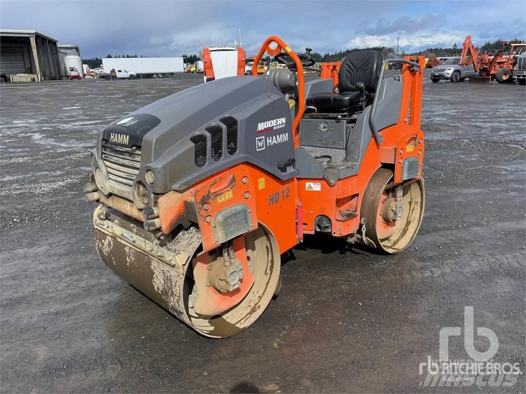 Hamm HD12VV Twin drum rollers