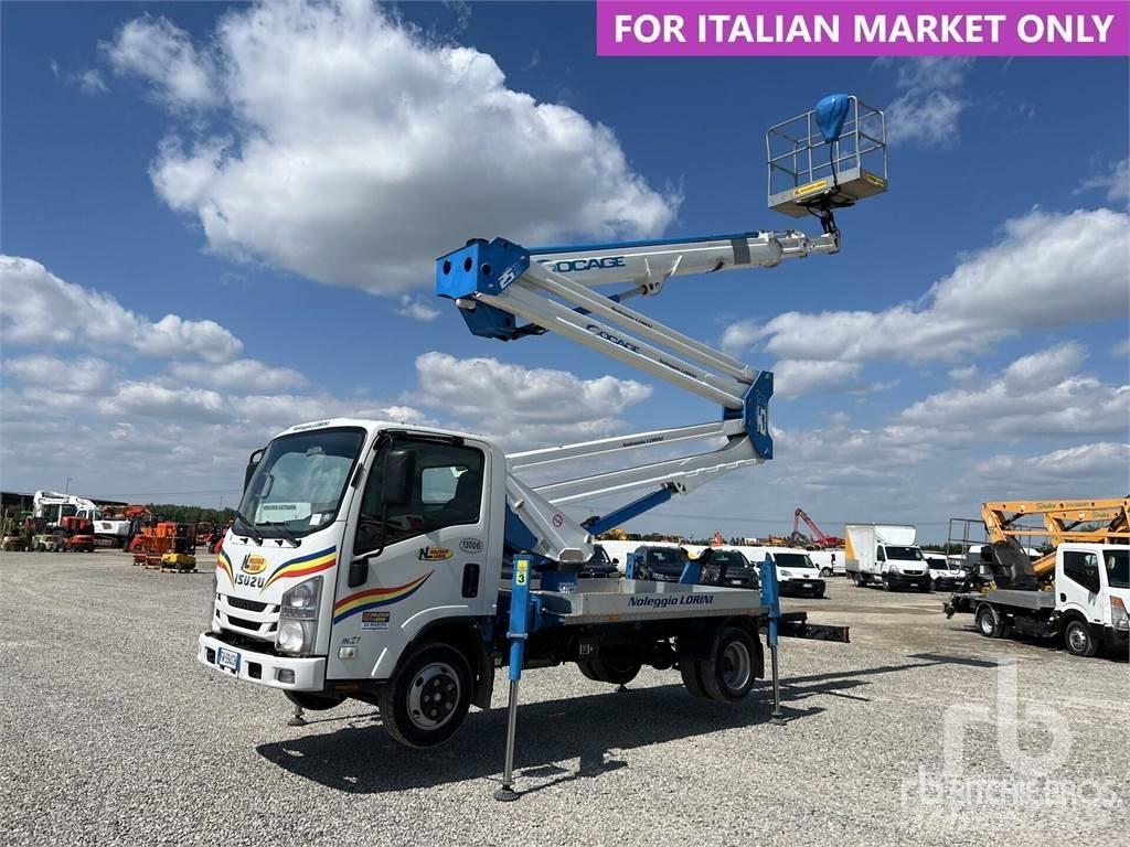 Isuzu NLR-2P Trailer Mounted Aerial Platforms