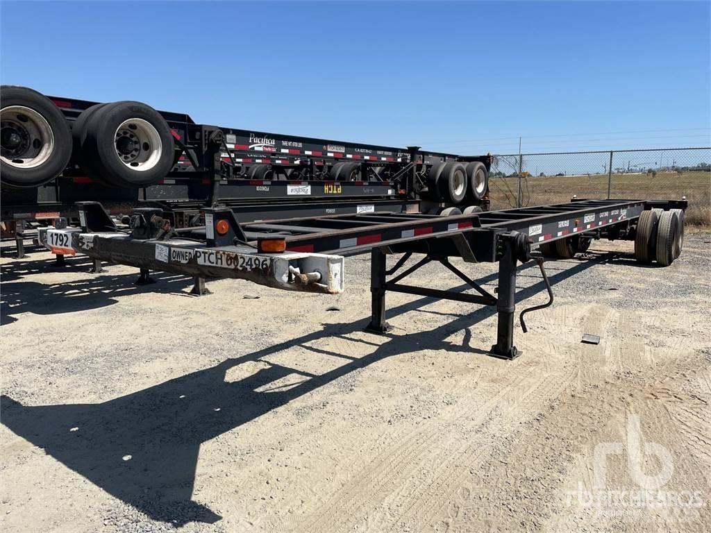  JDBER 40 ft T/A Container trailers