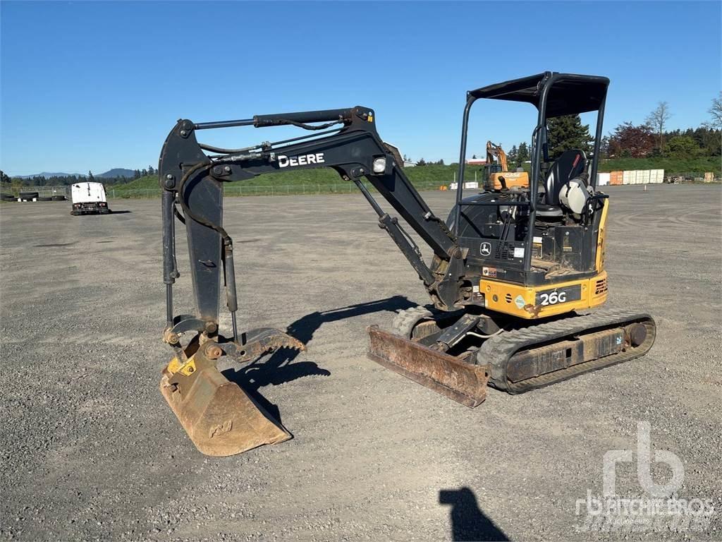John Deere 26G Mini Excavators <7t (Mini Diggers)