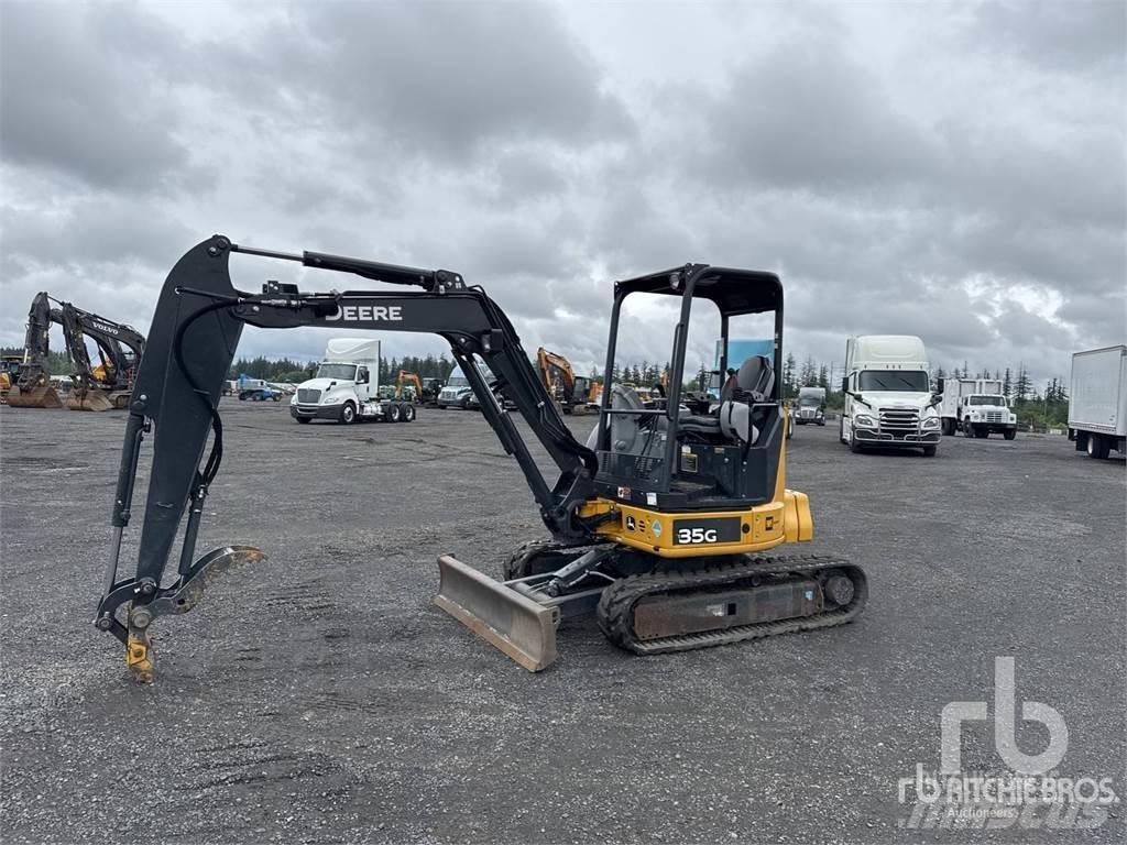 John Deere 35G Mini Excavators <7t (Mini Diggers)
