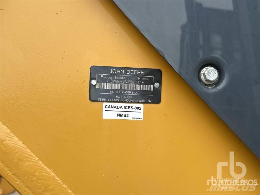 John Deere 872G Motor Graders