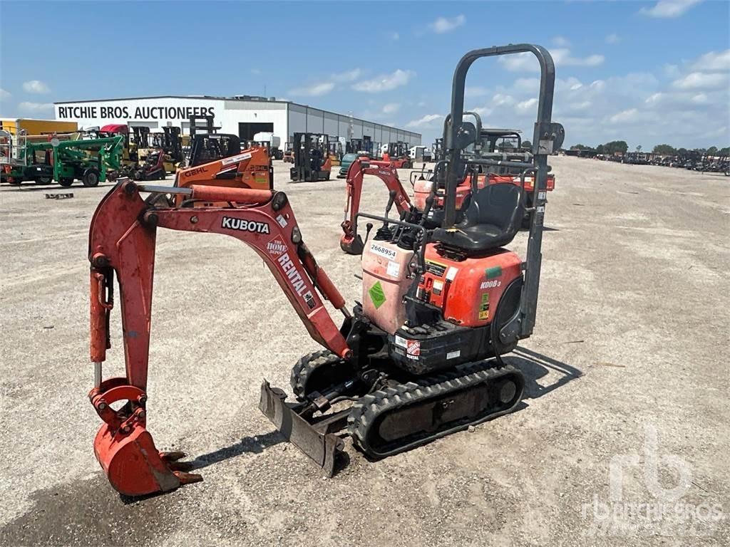 Kubota K008-3 Mini Excavators <7t (Mini Diggers)