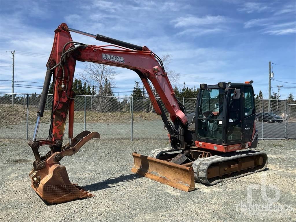 Kubota KX080-4 Mini excavators  7t - 12t
