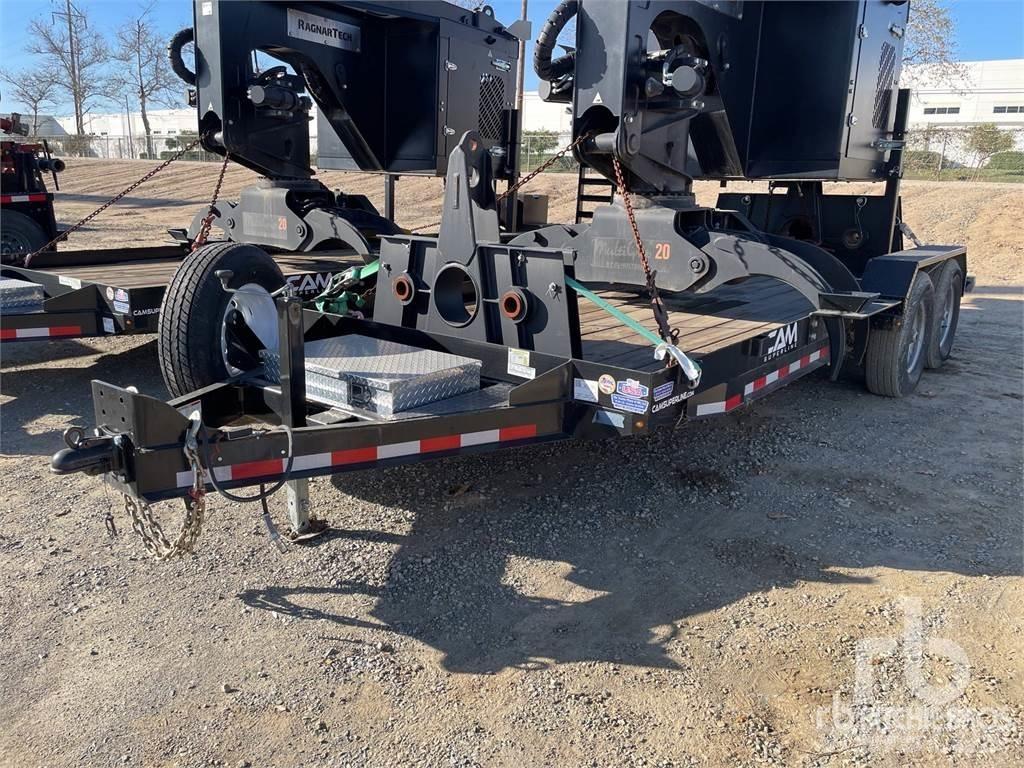  NOVAE 18 ft T/A Lowboy trailer