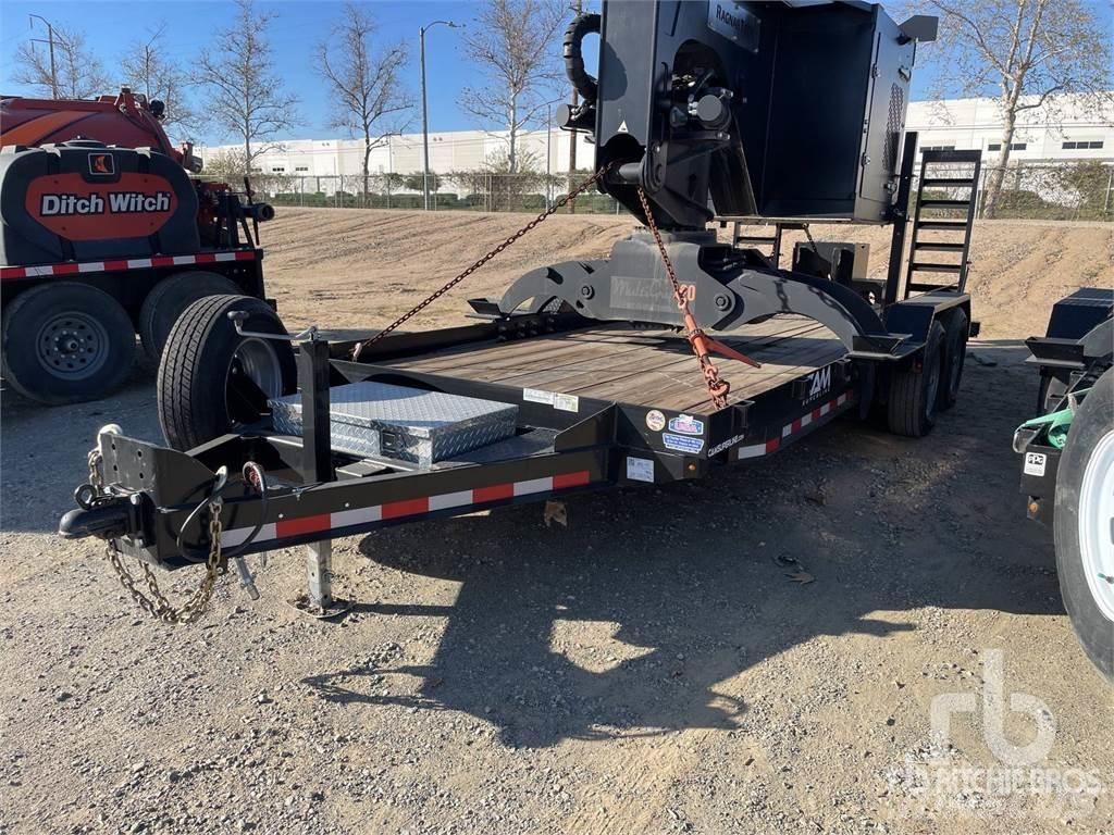  NOVAE 18 ft T/A Lowboy trailer