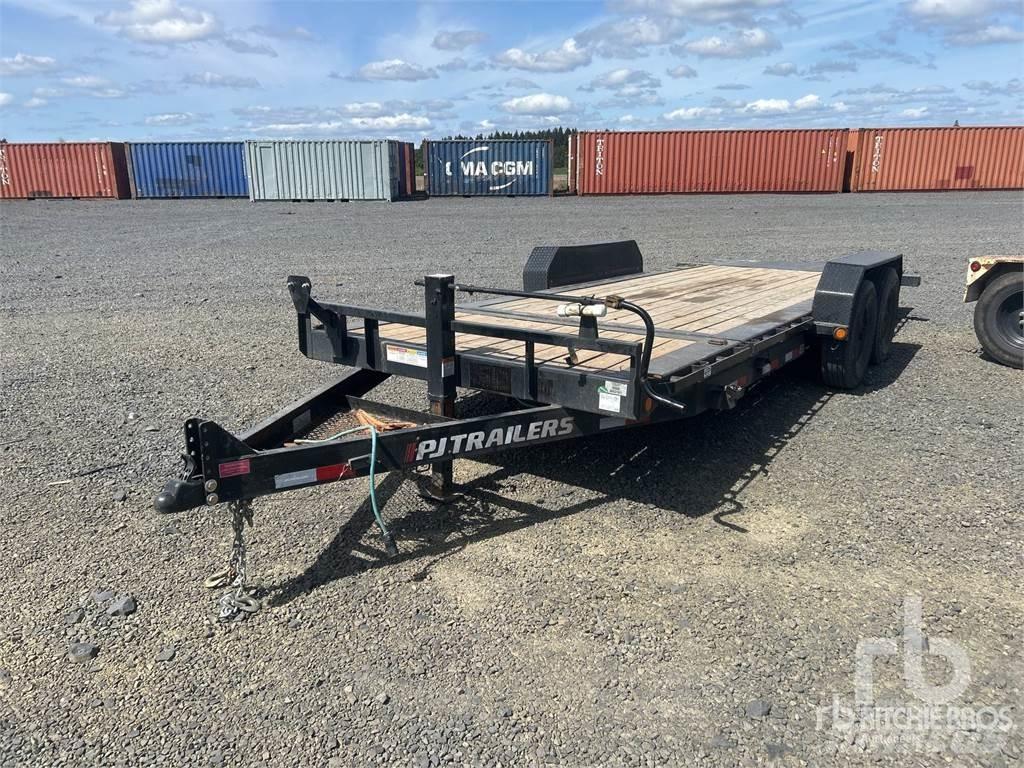 PJ 21 ft T/A Lowboy trailer