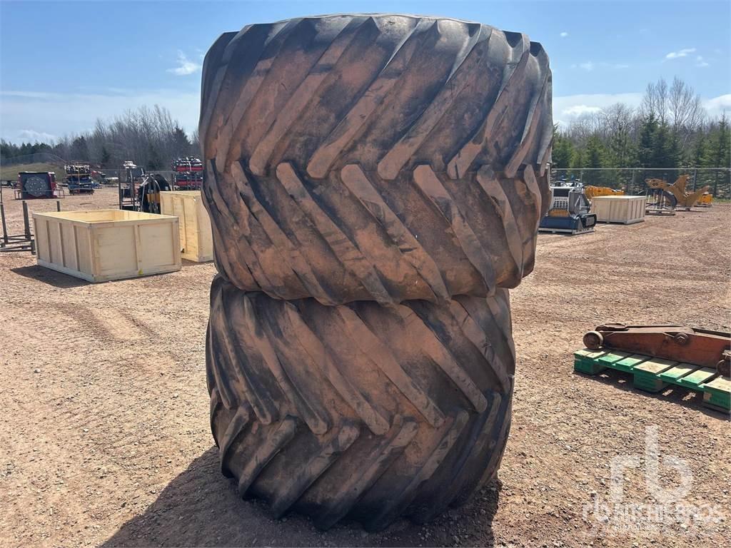  Quantity of (2) Tires, wheels and rims